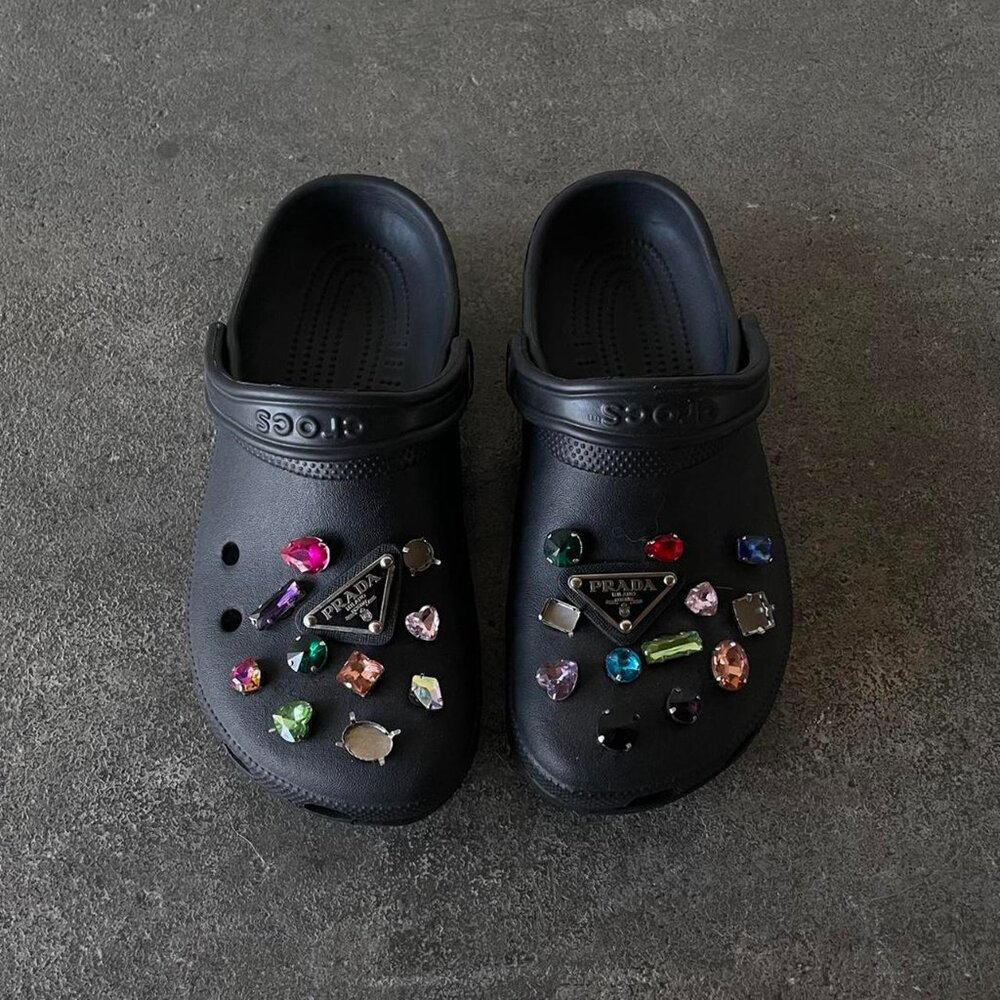 Bling & rhinestone crocs